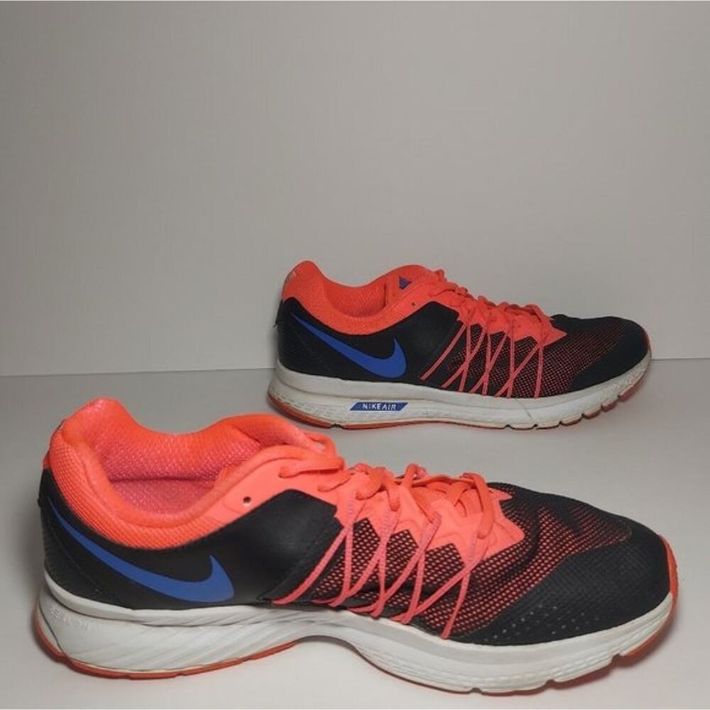 NIKE Air Relentless6 Women's Size 11 Sneakers with Mesh Black Blue Pink